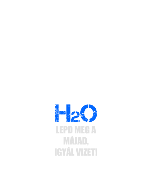 minta fehér pólón