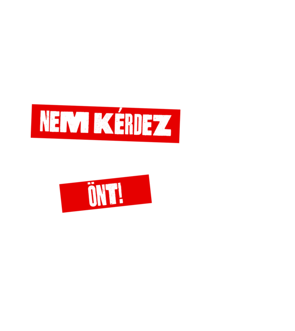  minta fekete pólón