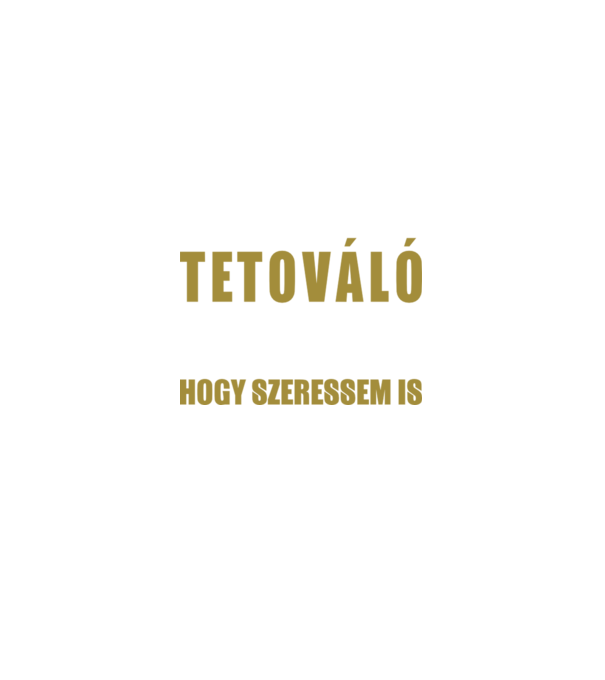  minta fekete pólón