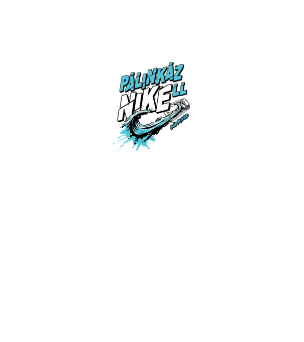  minta királykék pólón