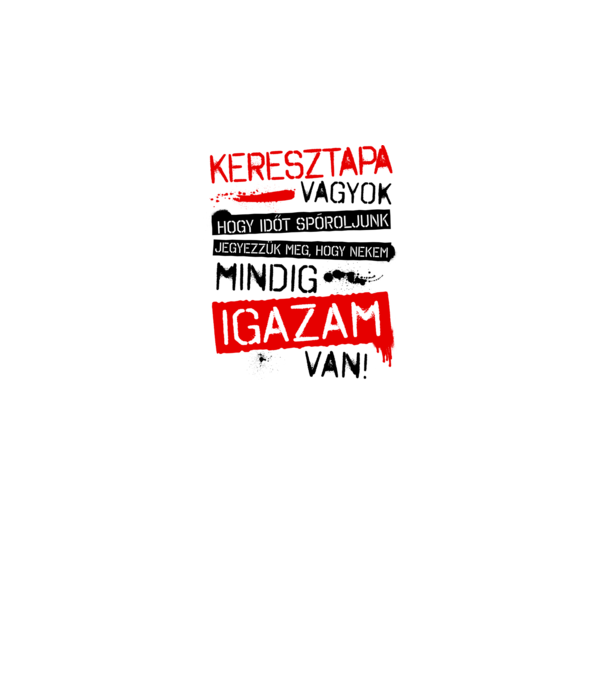  minta fehér pólón