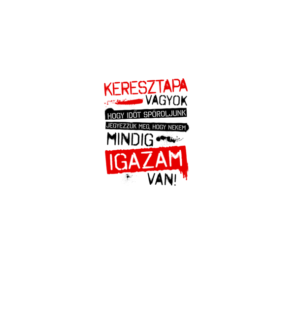  minta fehér pólón