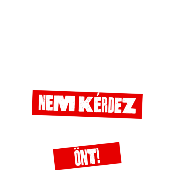  minta fekete pólón