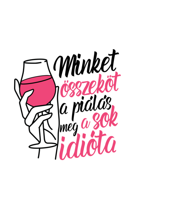  minta fehér pólón