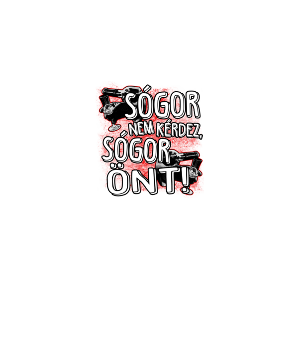  minta fekete pólón