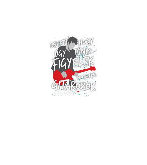  minta fekete pólón