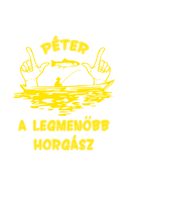  minta fehér pólón