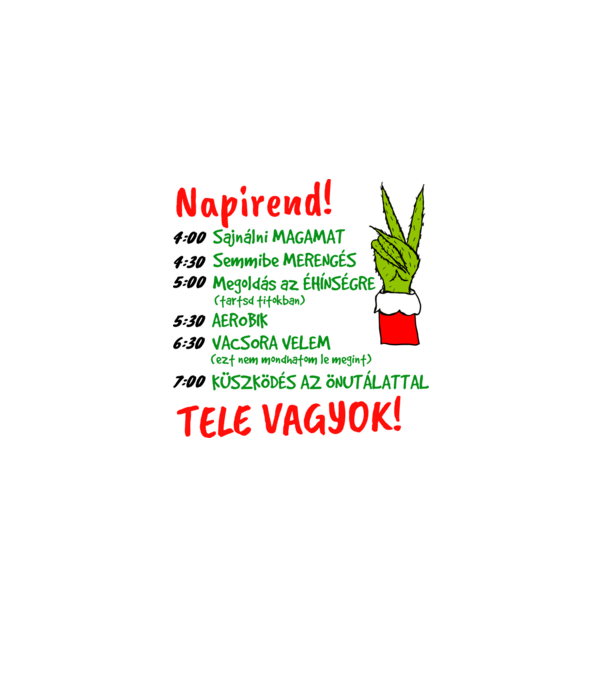  minta fehér pólón