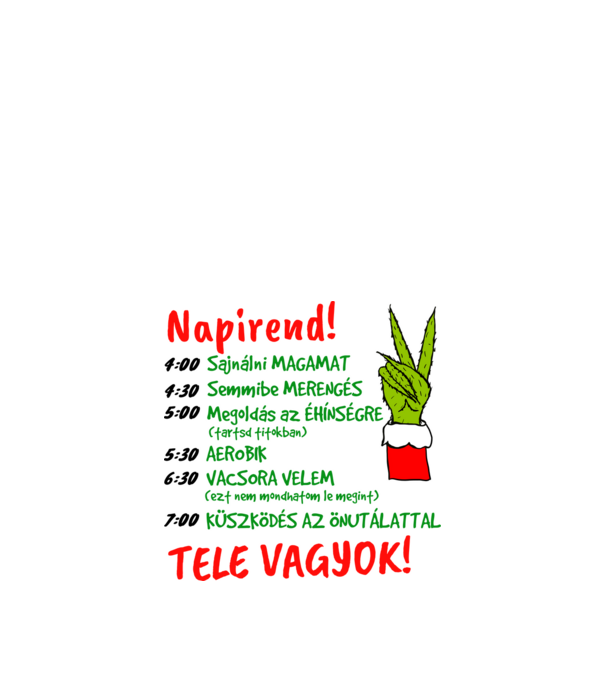  minta fehér pólón