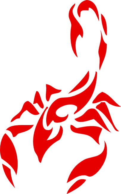 tribal skorpió