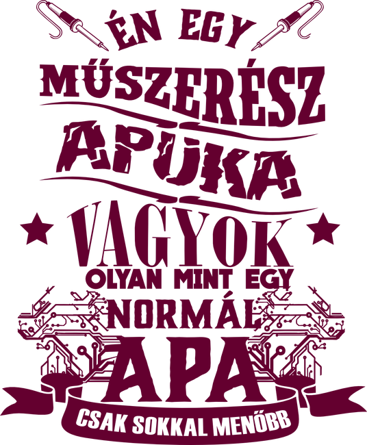 Műszerész apuka