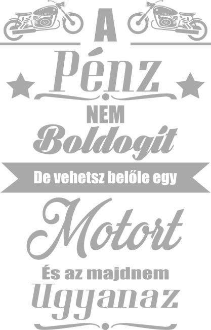A pénz nem boldogít...