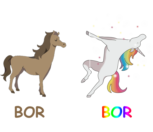 Bor előtt és után