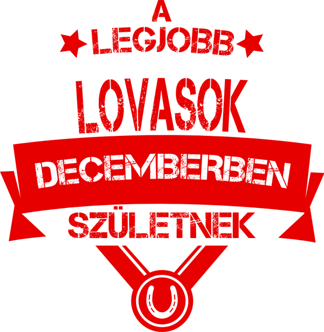 Csillagos legjobb szülinapos lovasok DECEMBER