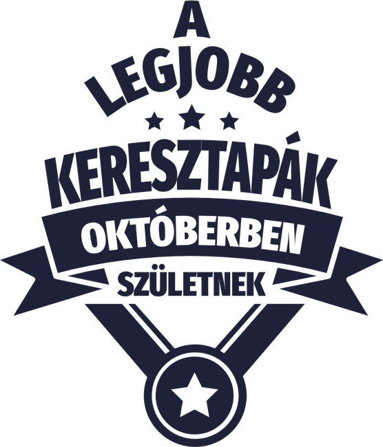 csillagos szülinapos keresztapa október