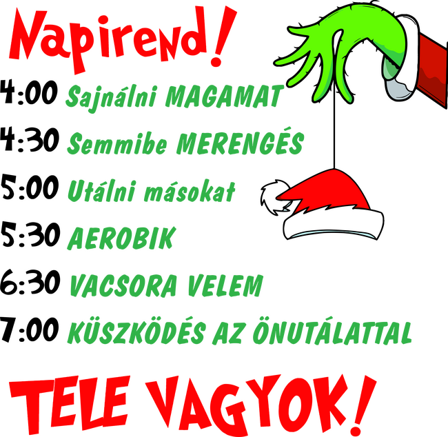 Grincs napirend