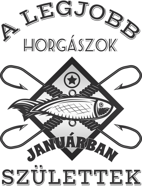 Horgász január