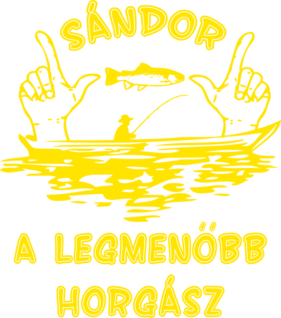 Horgász Sándor színezhető