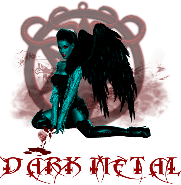 Dark metal angel