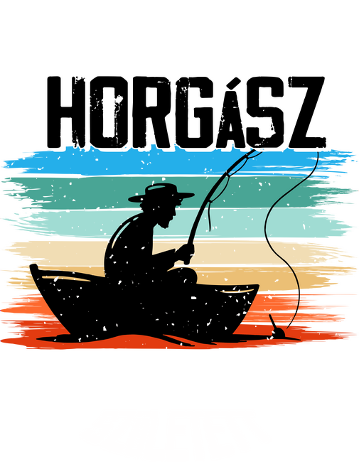 A legjobb horgász márciusban született - fehér