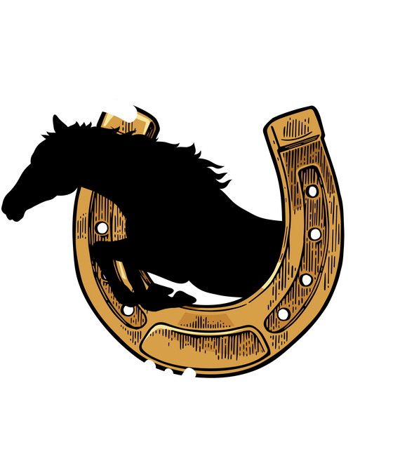 Az igazi lovasok októberben születtek - fehér szöveg