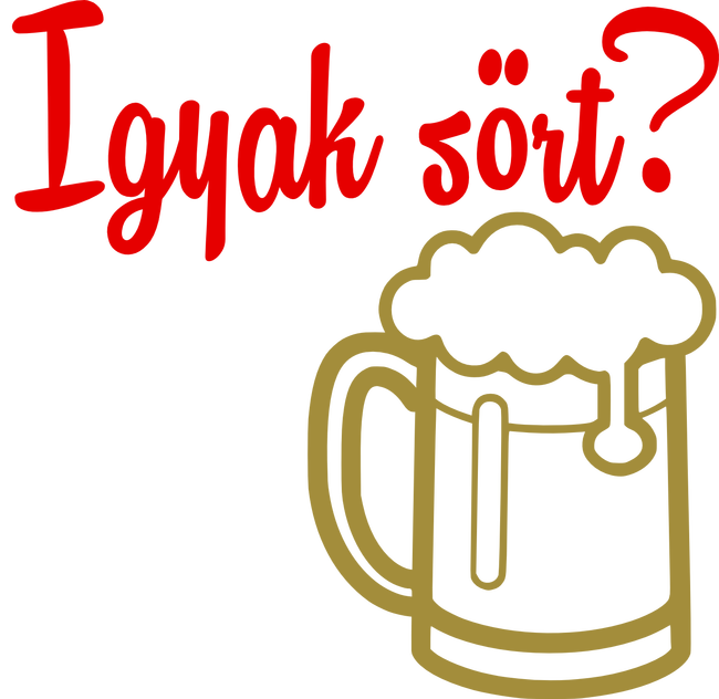 Igyak sört? színezhető