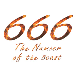 666 the number of the beast - Iron Maiden póló