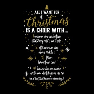 All i want for christmas choir version