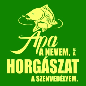 Apa horgász szenvedély