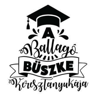 Ballagó Család fekete KERESZTANYA