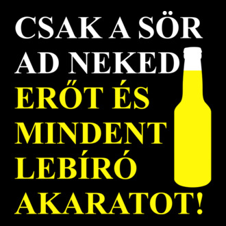 Csak a sör