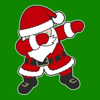 Dabbing Santa