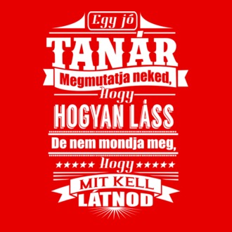 Egy jó tanár
