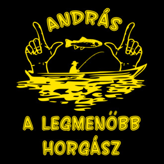 Horgász András színezhető