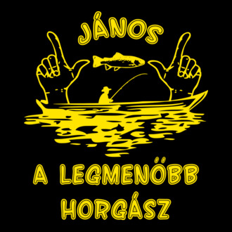 Horgász János színezhető