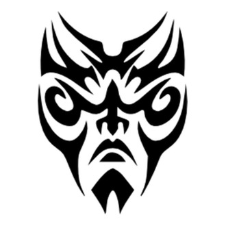 Maori maszk