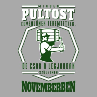 Minden pultost egyenlőnek teremtettek november