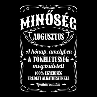 Prémium Minőség AUGUSZTUS