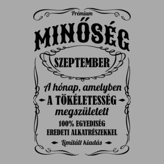 Prémium Minőség Szeptember