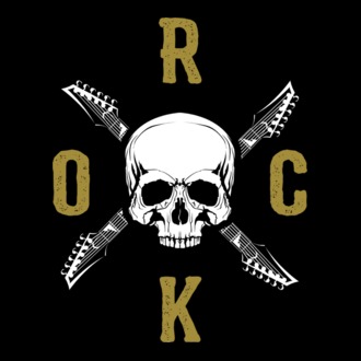 Rock Tee design 01