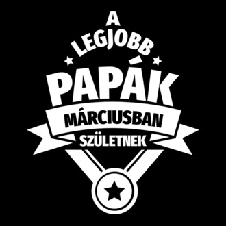 Szimpla csillagos szülinapos papa MÁRCIUS