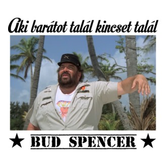 Színezhető Bud Spencer aki barátot talál kincset talál