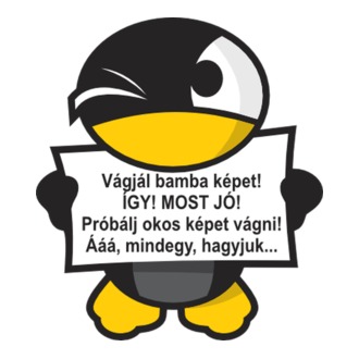 Vágjál bamba képet!
