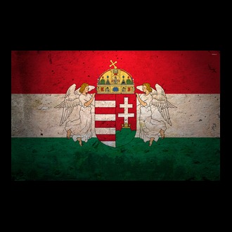 magyar zázsló címerrel szájmaszk