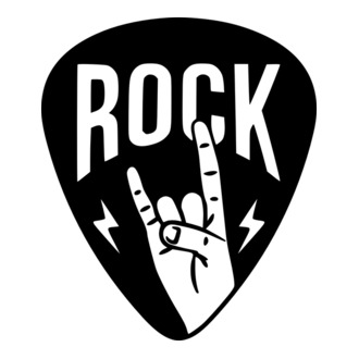 színezhető rock gitár