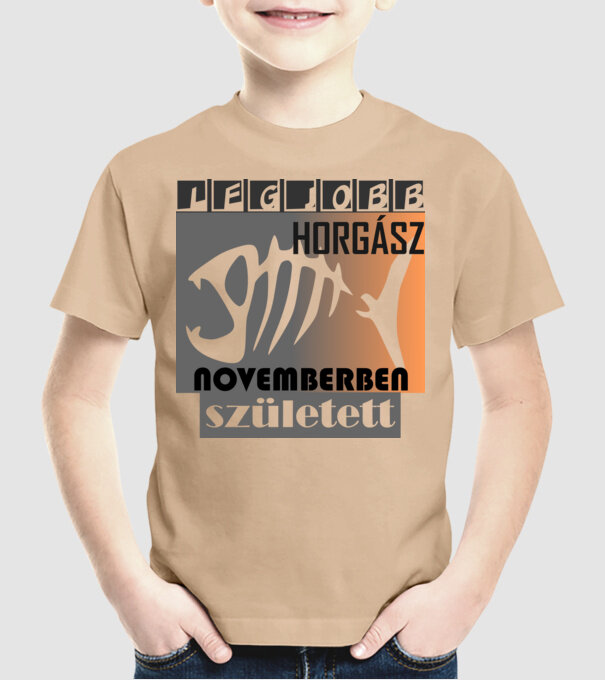  minta homokszín pólón