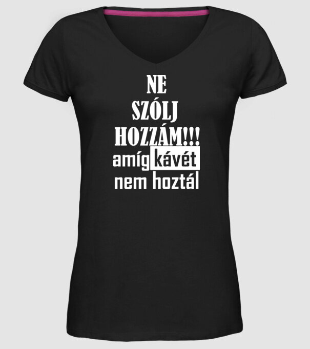  minta fekete pólón
