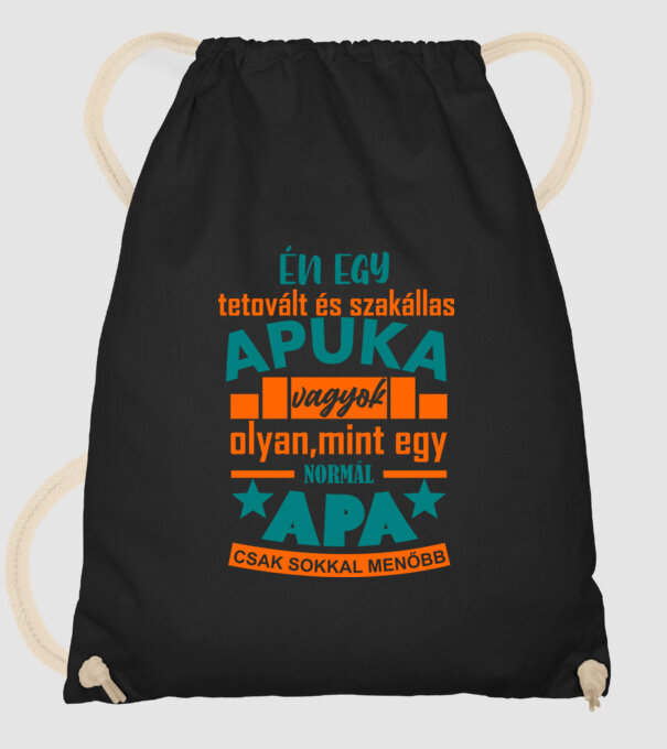  minta fekete pólón