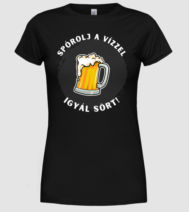  minta fekete pólón