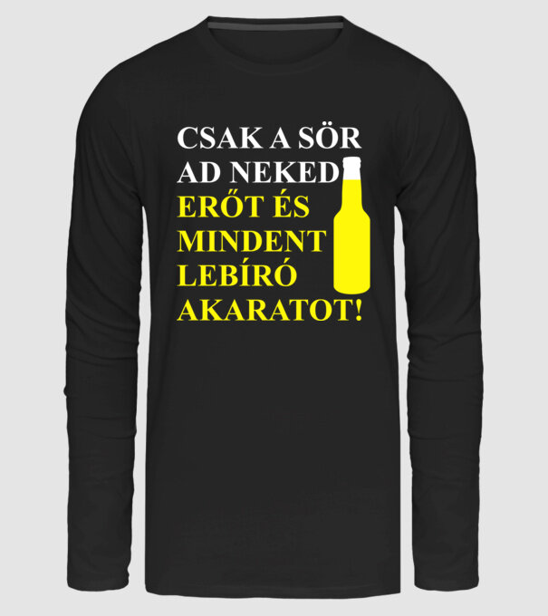  minta fekete pólón